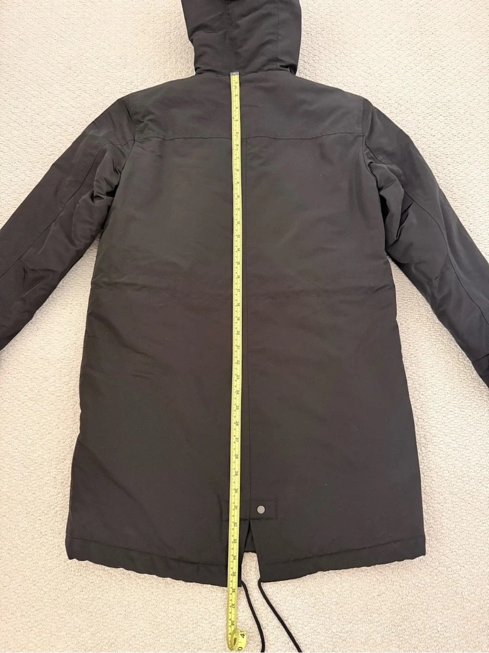GAP Black Long Hooded Winter Parka